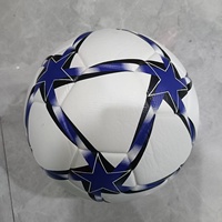 Ballon de football en PU/TPU taille 5, laminé sans couture, haute rétention d'air, durable, pour matchs et entraînements, logo personnalisé - Vente Flash