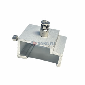 Profilé en T en aluminium, support en L utilisé <span class=keywords><strong>pour</strong></span> fixer le mur extérieur <span class=keywords><strong>pour</strong></span> les systèmes <span class=keywords><strong>de</strong></span> revêtement <span class=keywords><strong>de</strong></span> façade en carrelage céramique et en pierre - Product Image 2