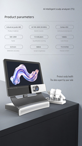 Scalp Detector Hair Skin Analyzer Microscope for Hair Follicle Testing and Skin Analysis Magnifier 50/200X - Product Image 6