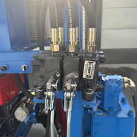 Foreuse rotative à roues diesel compacte la plus vendue avec moteur, profondeur maximale 200m