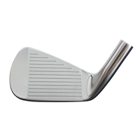 Ensemble de fers de golf en acier forgé 1020, clubs de golf de style lame usinés CNC avec poignée en caoutchouc pour l'entraînement et la pratique sur le parcours