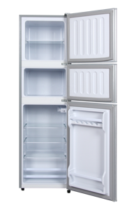 Frigidaire ménager à trois portes de grande capacité, 206 litres, prix d'usine, bon marché - Product Image 4
