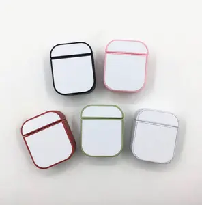 5 Colors Available Sublimation Blank Silicone Case For Airpods 1/2 Airpods Pro Airpods 3 As Gift