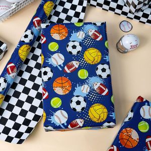 Burymento Ball Wrapping Paper 17 In X 16.4 Ft Reversible Checkerboard Gift <b>Wrap</b> For Birthday Valentine39s Day Mother39s Day - Product Image 1