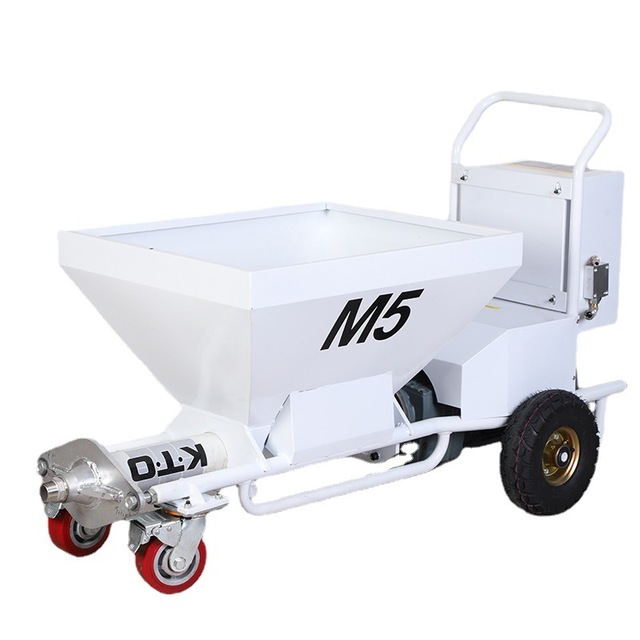 M5 High Quality and High Power Spraying Machine Multi Functional Thick Fireproof Material Stone Paint Spraying Machine