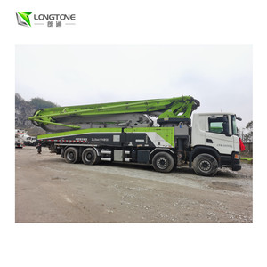 Bomba de hormigón usada Zoomlion montada en camión 37m 49m 50m 52m con motor diésel y componentes principales de motor y transmisión para maquinaria de camiones - Product Image 2