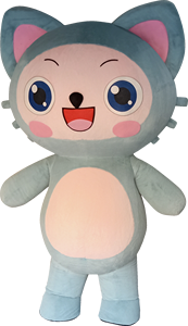 دمية رينزو القابلة للنفخ المخصصة للجنسين، شخصية كرتونية للإعلانات وديكور الهالوين للبالغين، متوفرة في المخزون - Product Image 5