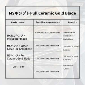 MS đầy đủ gốm lưỡi vàng cho ống đồng lớp phủ máy in New UV nước dựa trên Mực in <span class=keywords><strong>Offset</strong></span> - Product Image 6