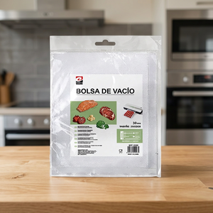 Sacs de conservation sous vide en plastique texturés 25x30cm, lot de 10, pour la cuisine (viandes et légumes) - Product Image 3