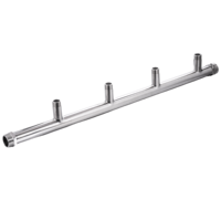 Flèches hydrauliques en acier inoxydable de haute qualité 2 à 7 boucles pour chaudière ou pompe à chaleur système de chauffage Raidant