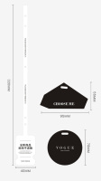Étiquettes suspendues personnalisées pour vêtements de marque privée, étiquettes de vêtements, étiquettes personnalisées pour vêtements, étiquettes suspendues sur mesure, étiquettes personnalisées pour vêtements avec logo personnalisé Y