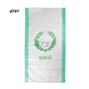 Vente en gros de sacs blancs en maille tissée en pp pour l'emballage de poivrons verts, de légumes et de fruits, grands sacs en plastique avec cordon de serrage et logo - Product Image 3