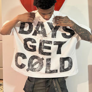 T-shirt oversize personnalisé OEM DTG Anime Printing 250g 100% Cotton Streetwear Oversize Tshirt - Product Image 3