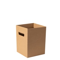 Boîtes de livraison de fleurs en carton ondulées naturelles, fournitures florales, vente en gros, boîtes à enveloppes pour fleurs fraîches
