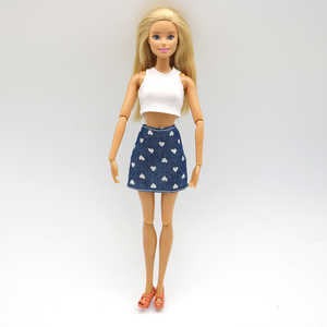 <strong>Doll</strong> Clothes New 30cm 1/6 Sleeveless Tank <strong>Top</strong> Heart Skirt Daily Wear Accessories Clothes for <strong>Babi</strong> <strong>Doll</strong> - Product Image 2