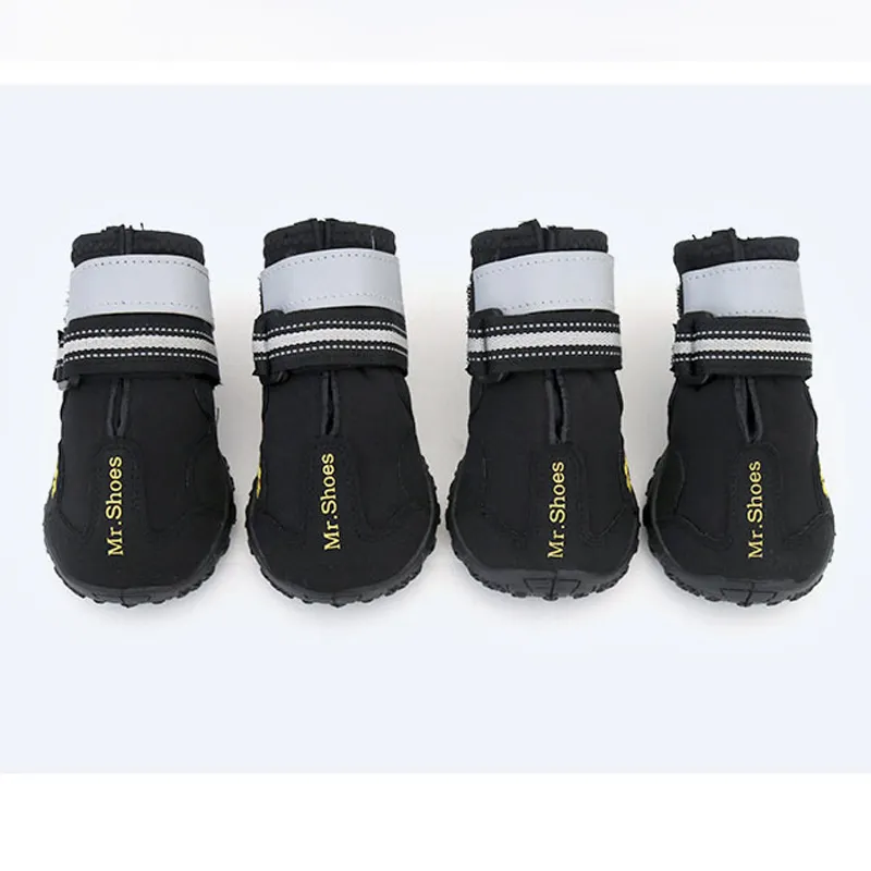 Paws Protective Winter Dog Boots Eco-Friendly Waterproof Sport Style Mesh Cotton Shoes Comfortable Outdoor Walking Cute Dogs