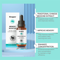 Googeer 15ml Gedächtnis-Booster Konzentrationsfördernde Tropfen zur Verbesserung der Gehirnfunktion und Kognitiven Gesundheit
