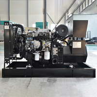 Groupe électrogène diesel portable Ricardo 25kW 30kW 30kVA 35kVA, léger et compact, pour la construction de maisons, la construction et la location