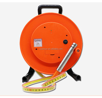Règle en acier de qualité industrielle portable, jauge de niveau étanche, précision de 0,5%, sortie buzzer/voltmètre, construction en plastique durable
