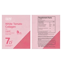 OKTW Collagène Liquide 100% Extrait Naturel Rajeunissement de la Peau en une Nuit Anti-Âge Complément Alimentaire Boisson Éclaircissante en 7 Jours