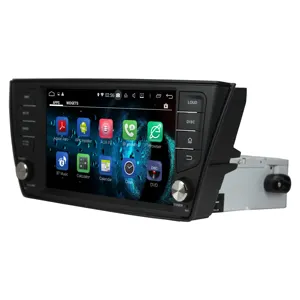 Lecteur DVD de voiture 8 "Android 10 pour SKODA Fabia 2015-2017 Autoradio Multimédia Lecteur Vidéo Navigation GPS