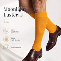 Chaussettes Jacquard Premium pour Hommes, Couleurs Vives, Confort Luxueux pour le Gentleman Élégant