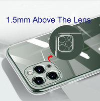 Antichoc Anti-Jaune Transparent Couverture iphone Cas Espace Clair TPU Clair Téléphone Cas Pour Iphone 14/Pro/14 Plus/ 14 Pro Max