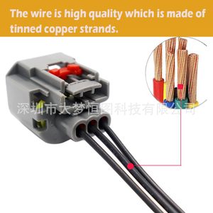 Conector de 3 pines para señal de giro delantera, cableado tipo pigtail para Patriot 2009-2017, arnés de cableado de 12V, reemplazo y reparación - Product Image 3