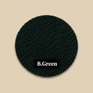 Tissu en maille côtelée de polyester vert bouteille, matière première douce, texturée et extensible pour la production de vêtements et de mode - Product Image 5