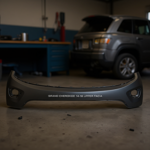 Façade supérieure Jeep Grand Cherokee 2014-2016, nouvelle garniture intérieure de remplacement, panneau en plastique noir, ajustement OEM, modèle P0142 - Product Image 2