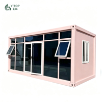 Casa Prefabricada de Diseño Moderno, Contenedor de Lujo, Vivienda Pequeña, Casa Modular Prefabricada, Edificio Prefabricado, Casa Desmontable