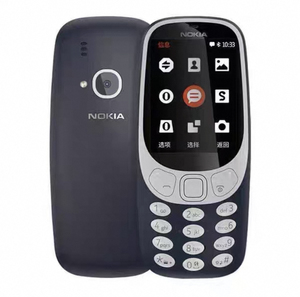Téléphone portable d'occasion original <span class=keywords><strong>3310</strong></span> double SIM version <span class=keywords><strong>2017</strong></span> débloqué 2G GSM 900/1800 pour personnes âgées avec fonction double carte et carte TF - Product Image 1