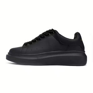 Zapatos Planos Retro de Piel Auténtica con Cordones y Estrella de Cinco Puntas para Hombre y Mujer, con Amortiguación, Aumento de Altura, Estilo Slip-On - Product Image 2