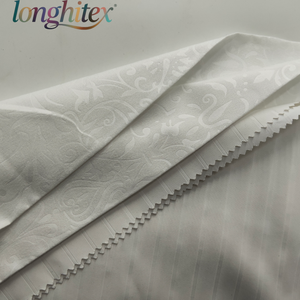 Longhitex <span class=keywords><strong>Precio</strong></span> de fábrica 100% Poliéster Sábana blanca 250cm Longitud 115GSM Tira de diseño prensado para prendas de niñas - Product Image 5