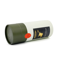 Emballage en tube de papier rigide de luxe personnalisé pour vin, whisky, rhum et spiritueux | Boîte cylindrique en carton ronde avec couvercle