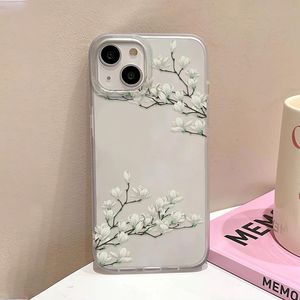 Coque de téléphone antichoc en silicone mat à motif floral élégant de style chinois avec grandes ouvertures pour iPhone 17 Pro <span class=keywords><strong>Max</strong></span> 16 15 13 - Product Image 5