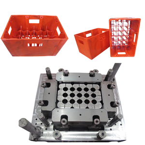 Moule de caisse de stockage domestique en plastique moule de conteneur de fruits et légumes fabricant de moule Huangyan compétitif caisse empilable en gros - Product Image 2