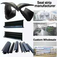 Joint d'étanchéité robuste en EPDM de type J pour conteneurs, joint de porte en caoutchouc avec découpe sur mesure pour conteneurs maritimes et camions fourgons