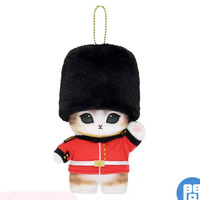 9 nouveaux porte-clés en peluche de chat Mofusand brodés de haute qualité et mignons pour la décoration de sac à dos