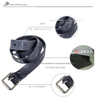 Sangle de réservoir de plongée à fixation dorsale - Acier inoxydable noir, réglable, durable, équipement de plongée portable