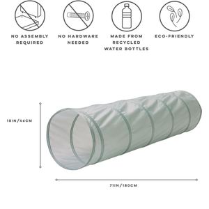 Túnel de Juego Plegable para Bebés, Juguete para que los Niños se Gateen por Interiores, Venta Caliente de Fábrica - Product Image 2