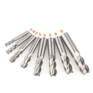 Bwin Custom 6Mm Endmill Cutter Leverancier 4 Fluiten <span class=keywords><strong>M35</strong></span> M42 M2 Hss Einde Molen Voor Metalen Diameter 4Mm-25Mm - Product Image 1