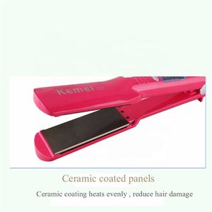 Kemei Km 029 Lcd Professionele Stijltang Haarkrultang Elektrische Spalk Stoom Krultang Rechttrekken Permanent Krultang - Product Image 3