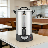 Chauffe-eau électrique professionnel en acier inoxydable 30L pour traiteur et banquets – Distributeur d'eau chaude commercial