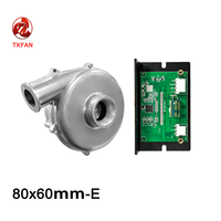 Souffleur 24V CC haute pression 18,2 kPa, pompe à air, ventilateur tout aluminium conçu pour les imprimantes 3D et les machines à coussin d'air