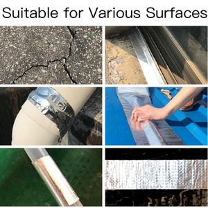 Lợp sửa chữa <span class=keywords><strong>Sealant</strong></span> BUTYL không thấm nước niêm phong băng dính giấy & phim Aluminum foil Tape cho RV sửa chữa cửa sổ Silicone - Product Image 3