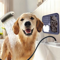 Tapis de léchage en silicone portable, écologique, durable et de qualité supérieure, distributeur de nourriture lent avec ventouse pour chiens, chats et petits animaux