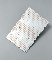 Circuit imprimé en aluminium LED personnalisé, épaisseur 1,2 mm, cuivre 35 µm, certifié RoHS ISO9001, lampe LED MCPCB