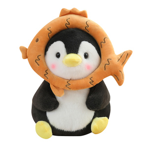 Pingüino de peluche barato, juguetes de dibujos animados, té de la leche, muñeco de pingüino, juguetes de peluche, muñeco de niña, lindo regalo de cumpleaños, pingüinos de peluche - Product Image 1