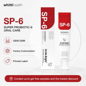Nueva <span class=keywords><strong>Pasta</strong></span> Dental Blanqueadora Probiótica SP-4 para Limpiar los <span class=keywords><strong>Dientes</strong></span> y Refrescar el Aliento, <span class=keywords><strong>Pasta</strong></span> Dental Blanqueadora Anticaries - Product Image 1